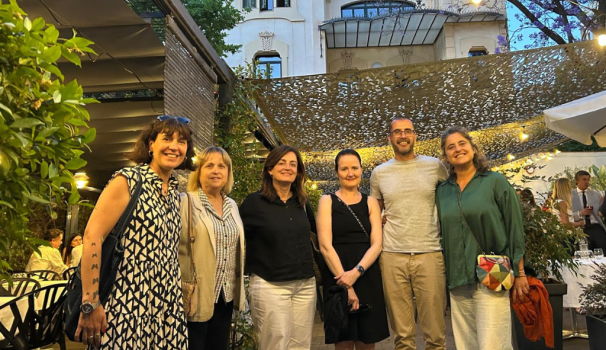 Dra. Auli Toom amb professorat de la Facultat.