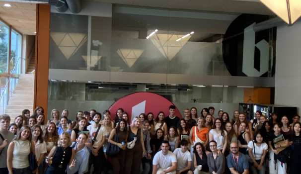 foto de grup dels estudiants incoming