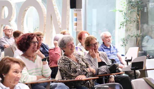 Asistents de l'onzena edició de la universitat per a la gent gran