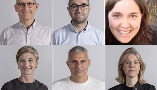 Josep Anton Cordero, Alvaro Hernáez, Natàlia Gómara, Núria Massó, Albert Puig Diví i Maria Giné