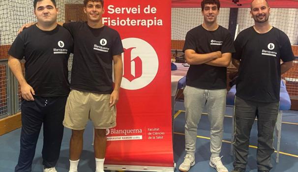 L'alumnat al servei de fisioterapia de valls de freser