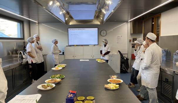 L'alumnat durant les presentacions orals