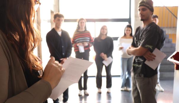 Un dels tallers del Nexus de la Marató