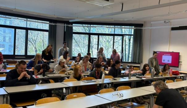 La classe abans de començar
