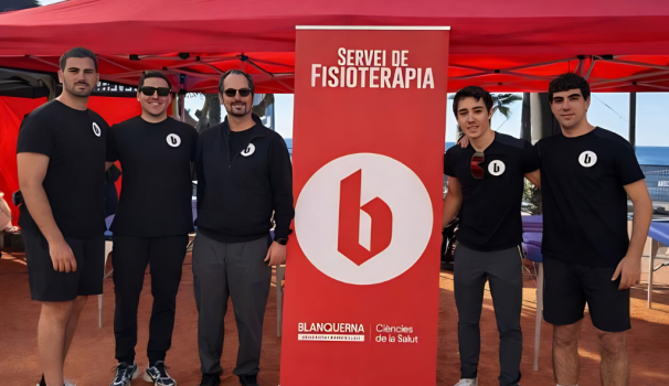 Estudiants de fisioteràpia a la Gran Fondo Lloret