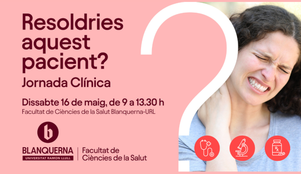 Cartell de la jornada “Resoldries aquest pacient?”