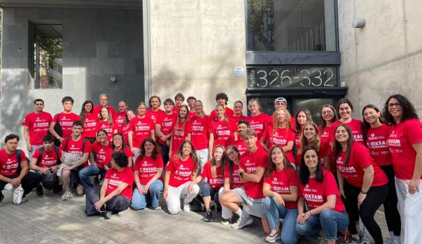 Tot el grup que va participar als serveis