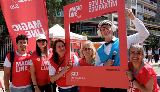 La Facultat participa a la Magic Line de Sant Joan de Déu