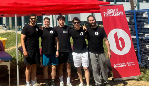 Estudiants de Fisioteràpia en la darrera cursa a Tossa de mar