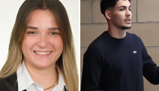 fotografia dels dos alumnes que han realitzat el TFG
