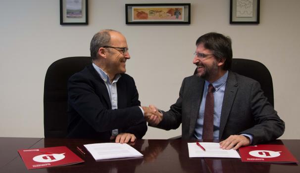 La Facultat signa un conveni amb Jesuïtes Educació