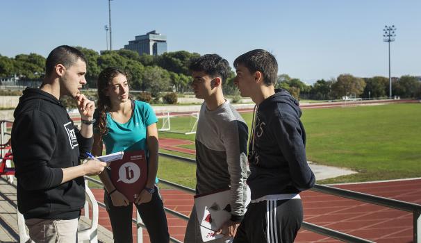 Alumnes del Grau en Gestió Esportiva