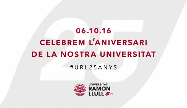 Celebració del 25è aniversari de la URL i acte inaugural del curs 2016-2017