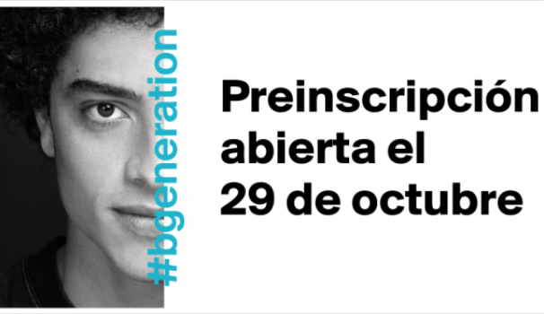 El 29 de octubre se abre el periodo de preinscripción para el curso 2020-2021