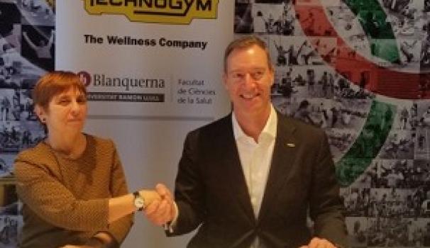 Blanquerna y Technogym firman un convenio de colaboración