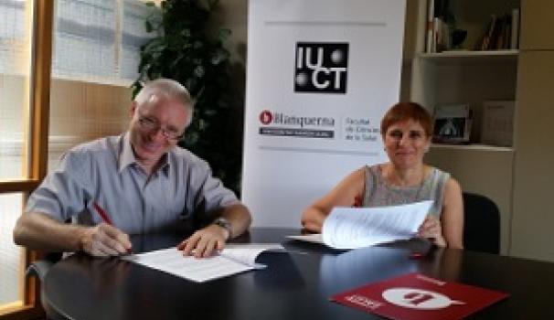 La Facultat signa un conveni de col·laboració amb Inkemia IUCT Group