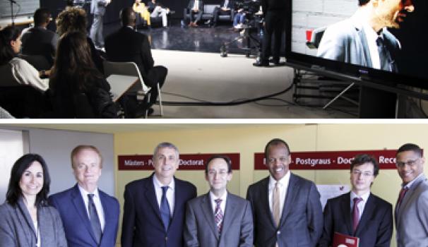 Reuniones de trabajo con representantes del Emerson College de Boston