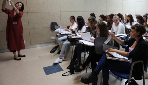 Estudiants internacionals acollits a Blanquerna FCRI