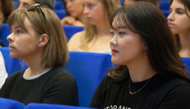 The School receives almost fifty international students this year