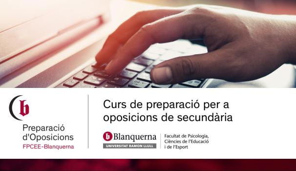 Blanquerna-URL te ayuda a preparar las oposiciones de educación