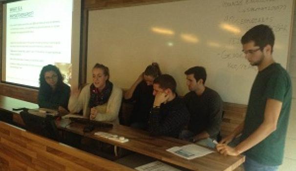 Estudiants de 3r curs del Grau en Fisioteràpia 