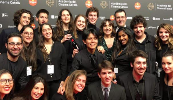 Orgullo Blanquerna en los premios Gaudí