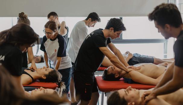 Alumnos del Grado en Fisioterapia