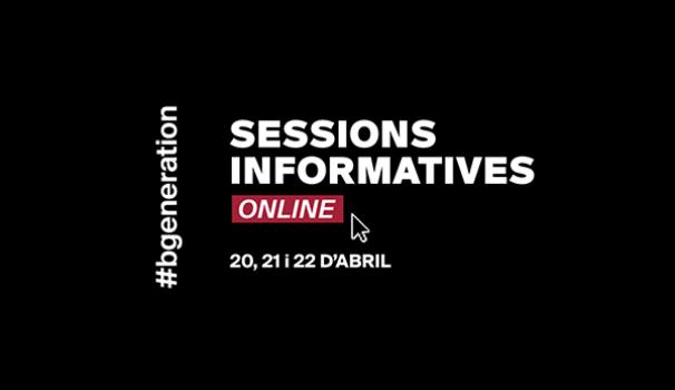Blanquerna-URL organitza Sessions Informatives online els propers 20, 21 i 22 d'abril