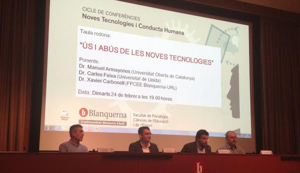 "Noves tecnologies i conducta humana"