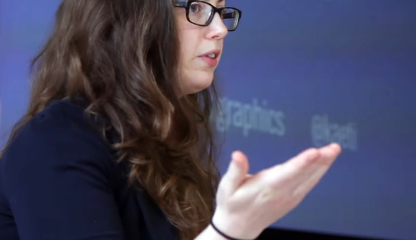 Ens ha visitat la «data editor» de The Washington Post, Kaeti Hinck