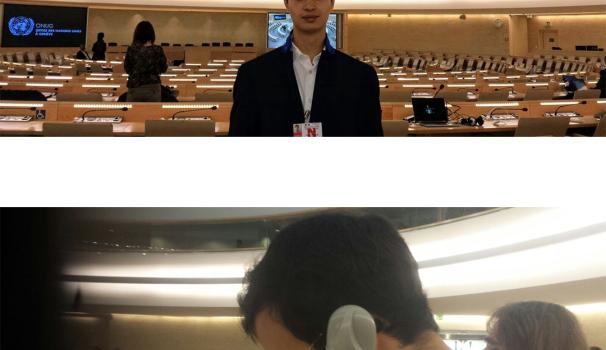 IR Student participates in Geneva United Nations session