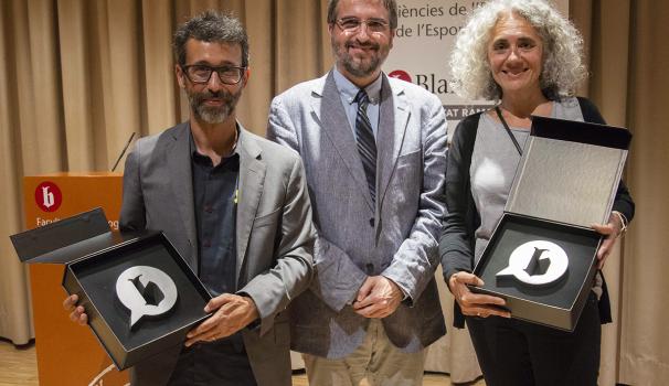 La Fundació Jaume Bofill i la Fundació El Llindar reben els Premis Blanquerna Educació 2018