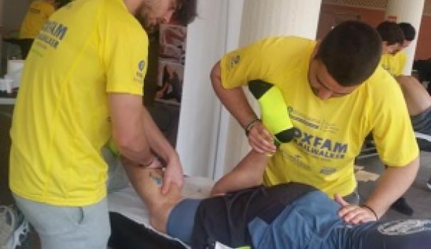 Blanquerna Salut atendrà un any més els serveis de Fisioteràpia, Infermeria i Nutrició en la Trailwalker Oxfam