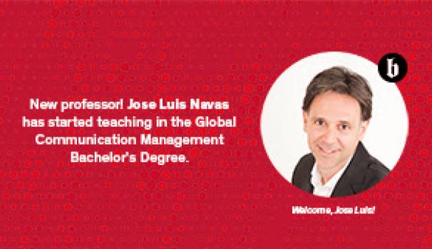 New professor, Jose Luis Navas