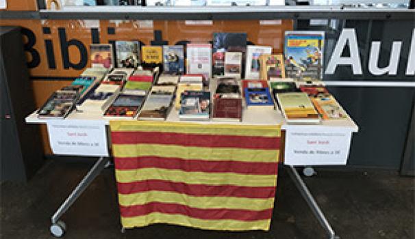 Campanya solidària de venda de llibres