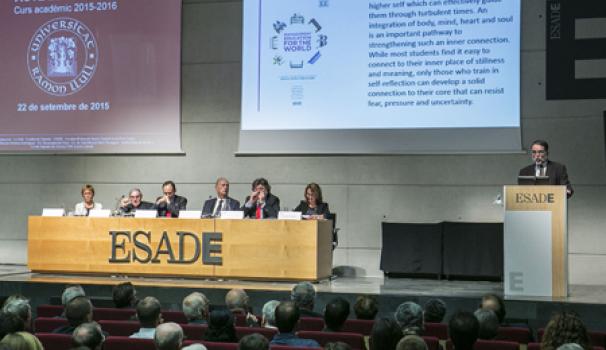 Acte inaugural de la Universitat Ramon Llull