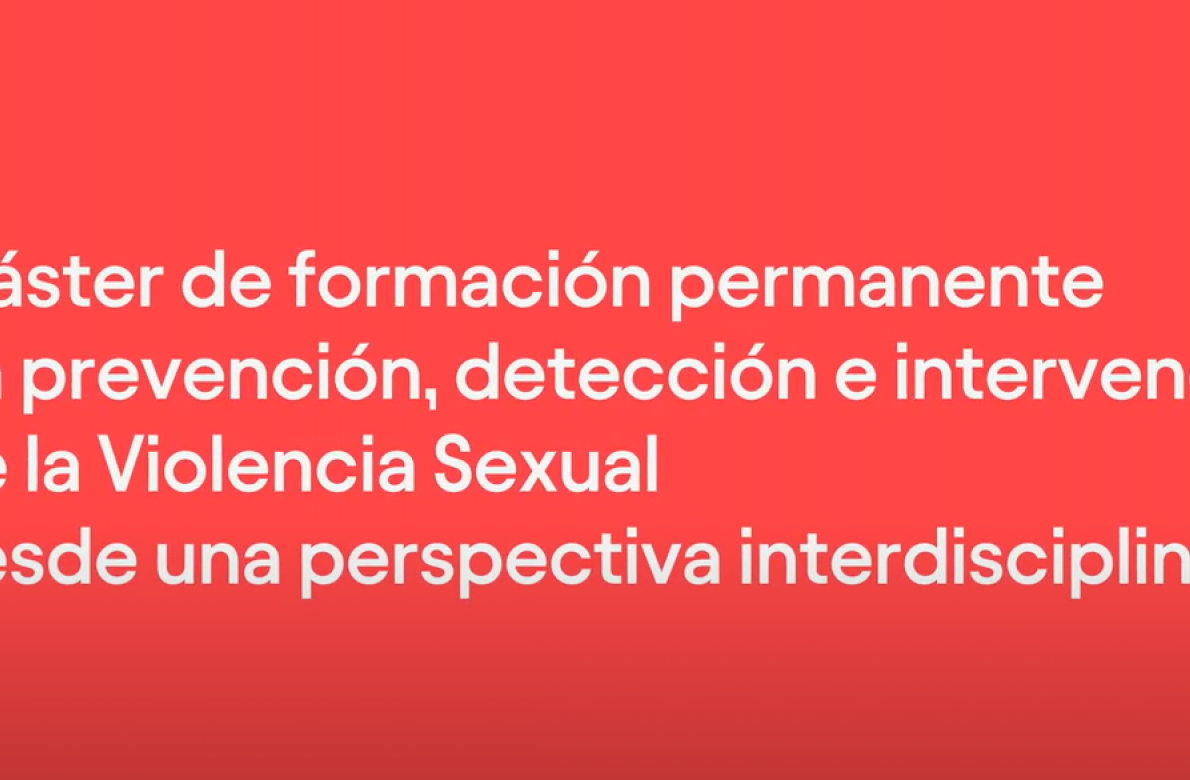 Máster en Violencia Sexual